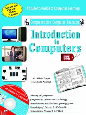 cover image of Introduction to Computers